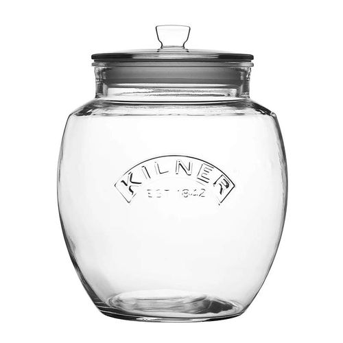 Kilner dóza s víčkem oblá 4 l