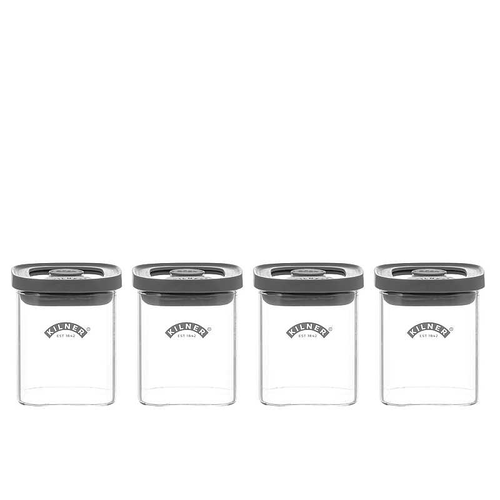 Kilner Fresh Storage sada dóz na koření 160 ml 4 ks