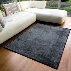 Vopi Kusový koberec Apollo soft antracit, 120 x 160 cm