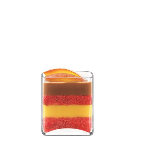 Luigi Bormioli Skleničky na dezerty čtvercové MICHELANGELO 130 ml, 6 ks