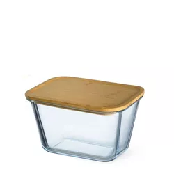 Simax dóza na potraviny s bambusovým víkem 1,35 l