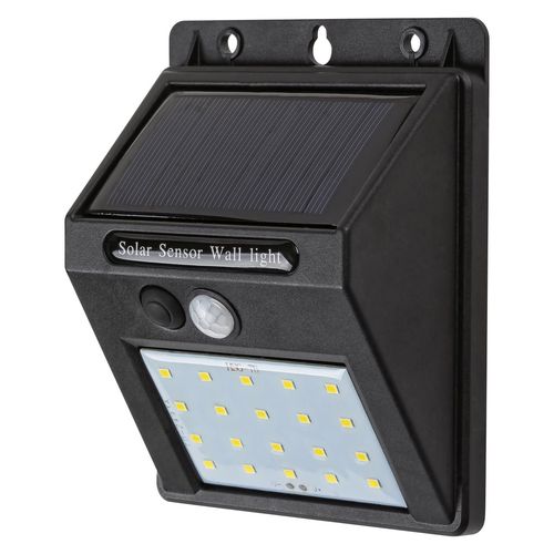 Rabalux 7880 Ostrava venkovní solární LED svítidlo s pohybovým senzorem, 12,5 cm