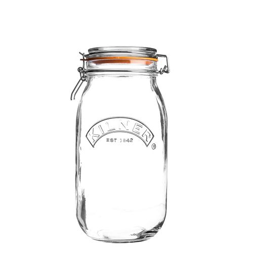 Kilner ROUND JAR sklenice s klipem 2 l