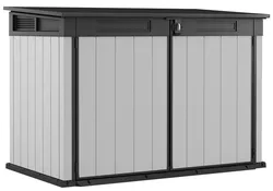 PREMIER JUMBO Skříň, šedá, 190,5 x 109,3 x 132,5 cm