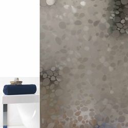 Grandeco Sprchový závěs, perleťová, 180 x 200 cm