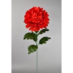 Umělá květina Chrysantéma 50 cm, červená