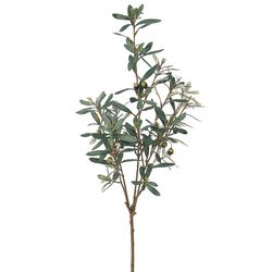 Umělá větev Olivovníku zelená, 81 cm