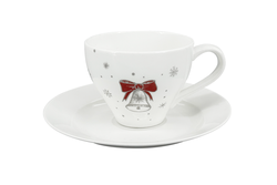 Vánoční šálek s podšálkem Koleda 2025– 200 ml