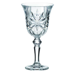 Crystal Bohemia sklenice na víno Lorey ribbon 220 ml 6 ks