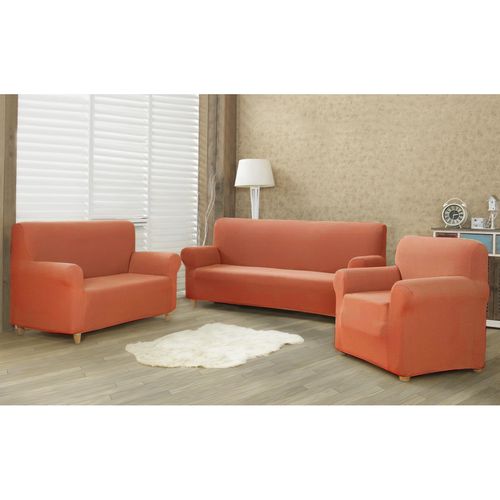 4Home Multielastický potah na sedací soupravu Comfort terracotta, 180 - 220 cm