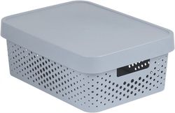 CURVER Úložný box INFINITY DOTS 11L - šedý R41561