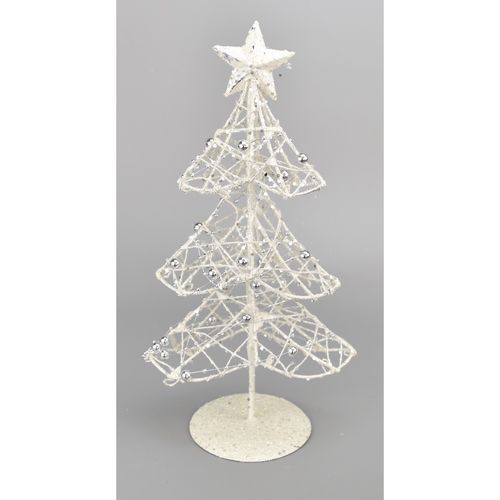 Vánoční dekorace Stromek s perličkami, 30 cm