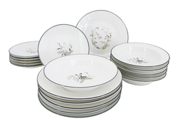 by inspire 18-dílná jídelní souprava Nová Vánoční Nostalgie