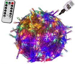 VOLTRONIC® 62884 Vánoční řetěz - 600 LED, barevný + ovladač