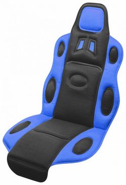Compass Potah sedadla Race - univerzální, černo/modrý