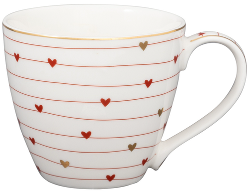 Porcelánový hrnek Grace White