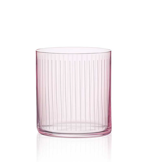 Crystalex sklenice Pure line pink 350 ml 2 ks