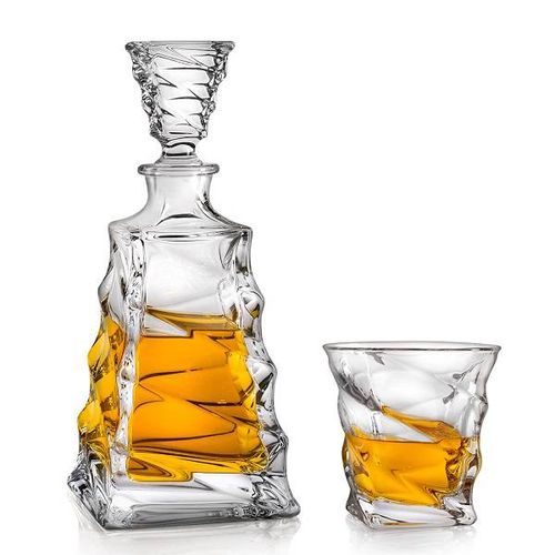 Crystalite Bohemia CASABLANCA whisky set (1+6)