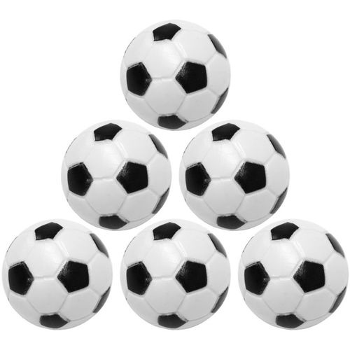 Sada 5 ks černobílých fotbálkových míčků 31 mm