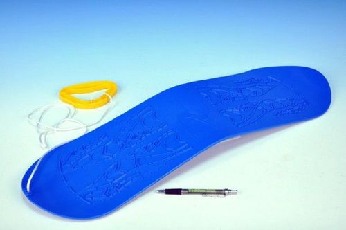 Snowboard plast 70cm modrý