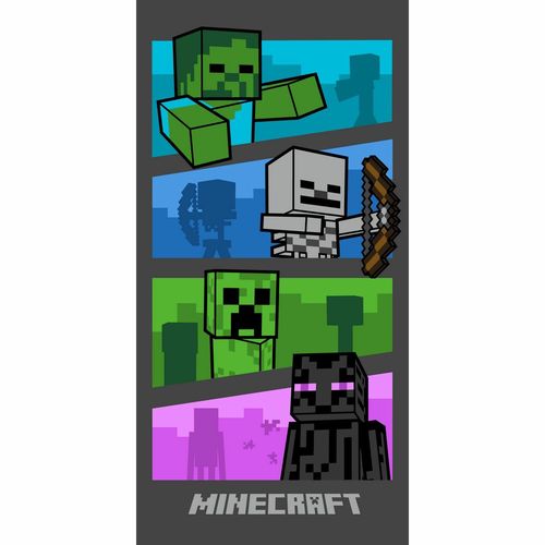 Jerry Fabrics Osuška Minecraft Adventure is an Attitude, 70x140 cm