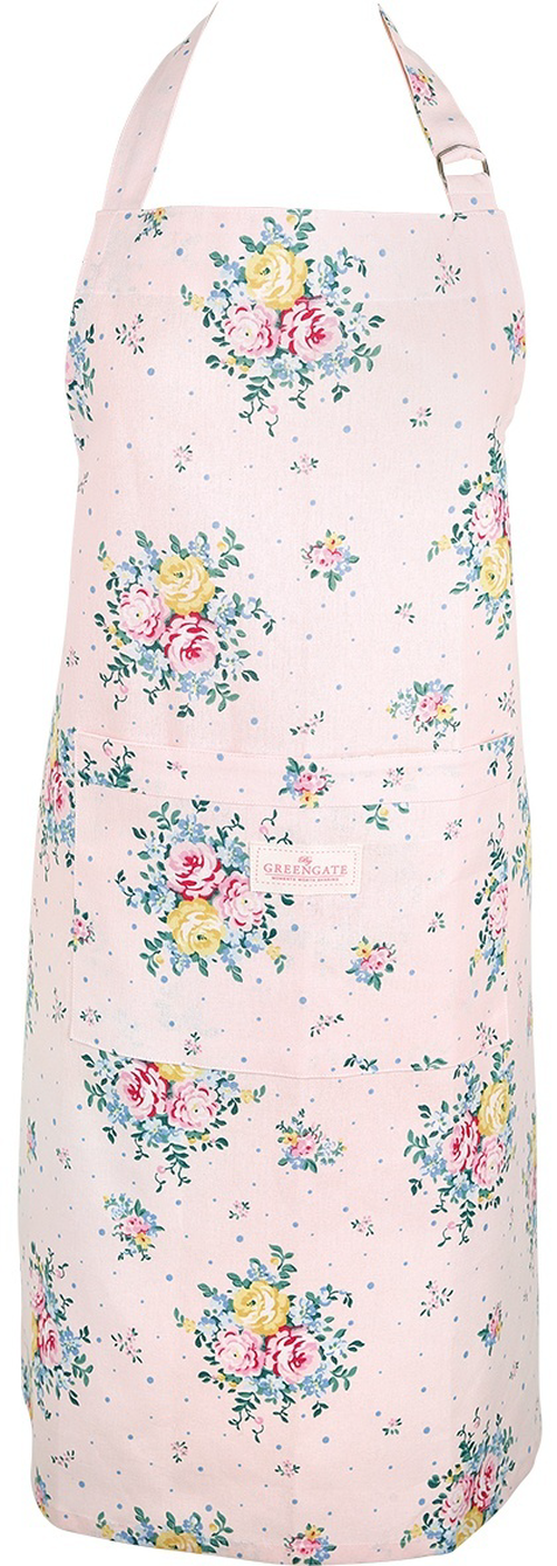 Kuchyňská zástěra Laura Pale Pink