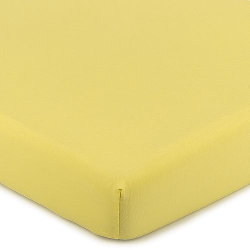 4Home Jersey prostěradlo s elastanem žlutá, 180 x 200 cm