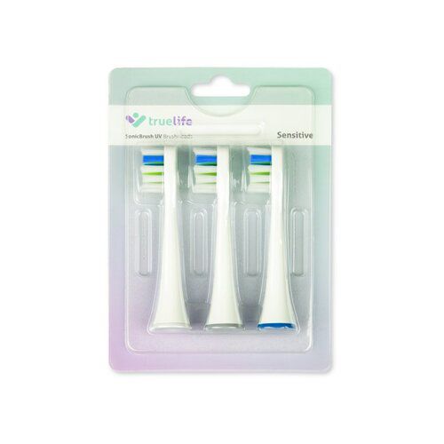 TrueLife Náhradní hlavice na SonicBrush UV - Sensitive Triple Pack, 3 ks