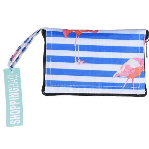 Skládací nákupní taška Flamingo, 37 x 50 cm