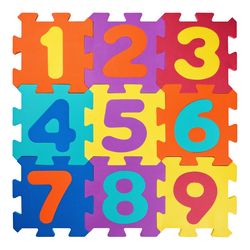 Plastica Pěnové puzzle Čísla, 23 dílů
